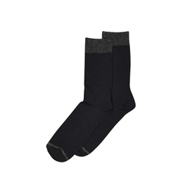 mp Denmark Erina Wool Rib Socks 37/39 -  Black 